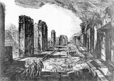 Veduta della Taverna di Pompei con l